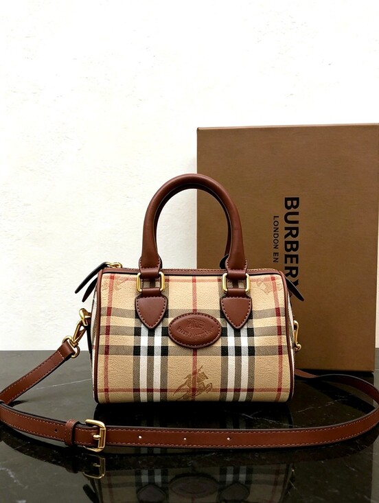 Coach Tops - Burberry Mini Check Bowling Bag
